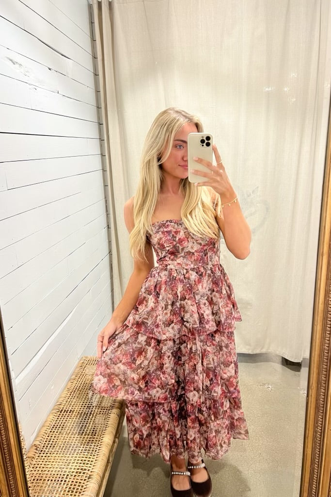 Floral Organza Maxi