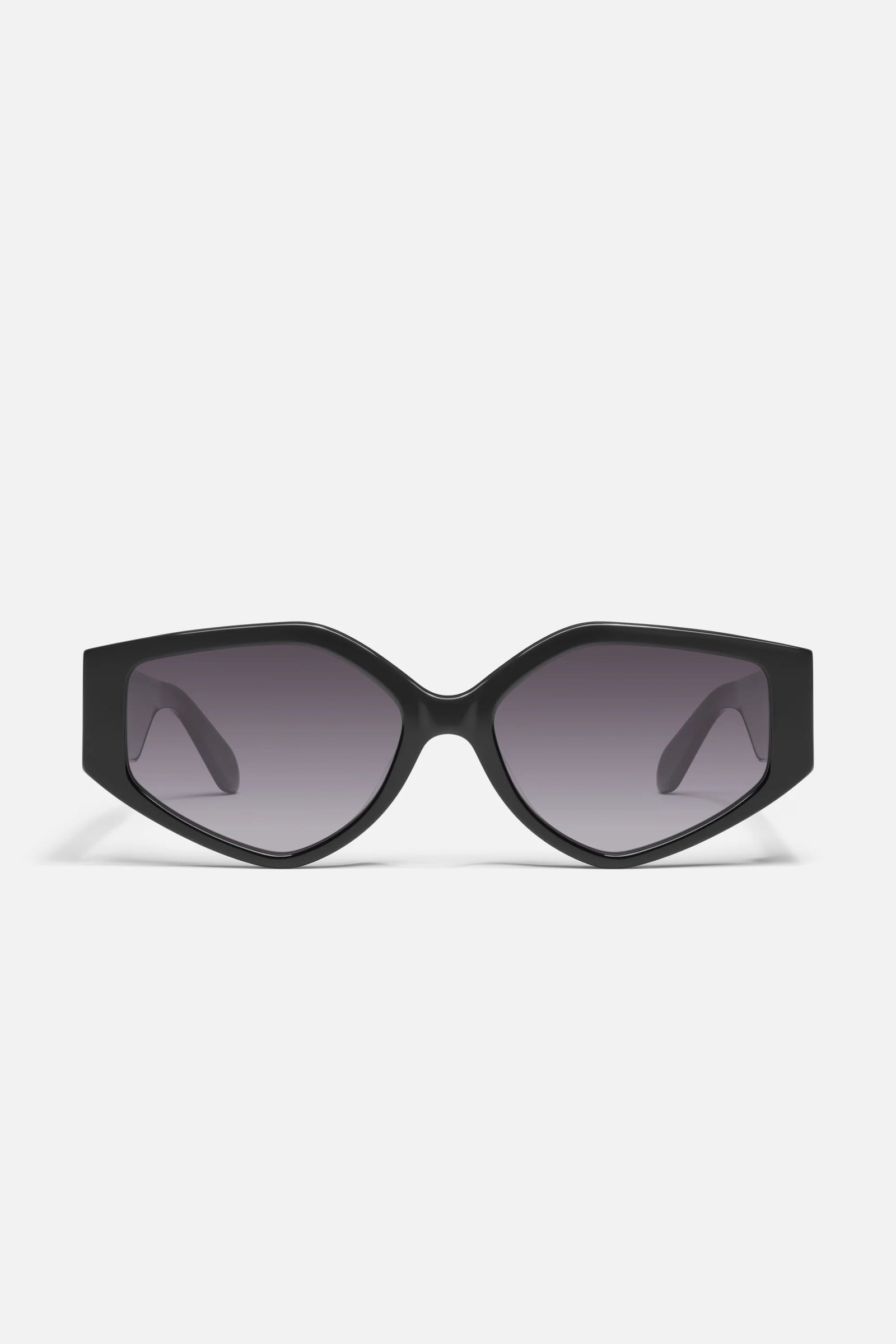 Quay Australia Hot Gossip Sunglasses Black Geometric Cat Eye Studs 57-17-145 $_57.PNG?set_id=880000500F main image 4