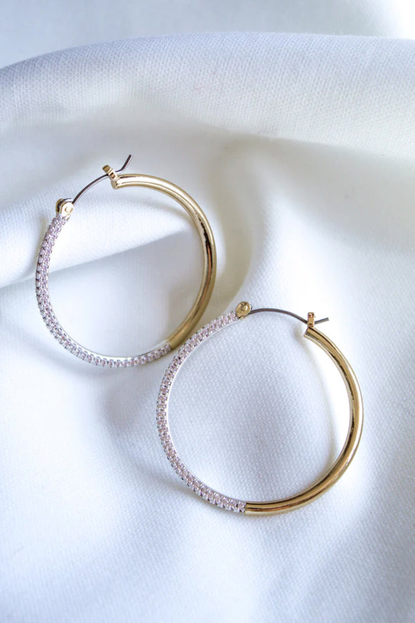 Law 14k GF Hoops