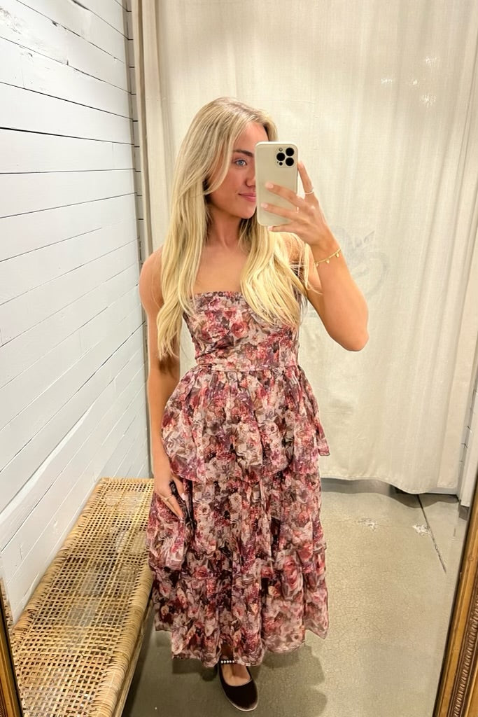 Floral Organza Maxi