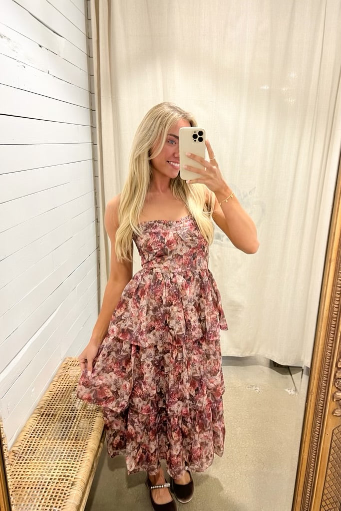 Floral Organza Maxi