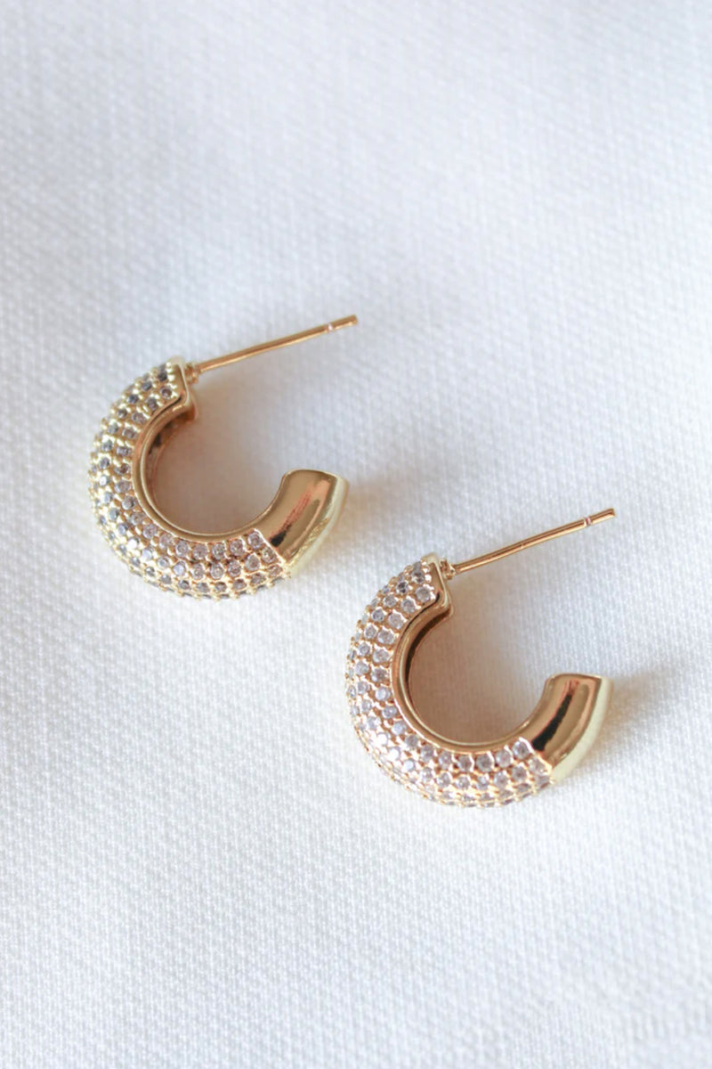 Sax 14k GF Hoops