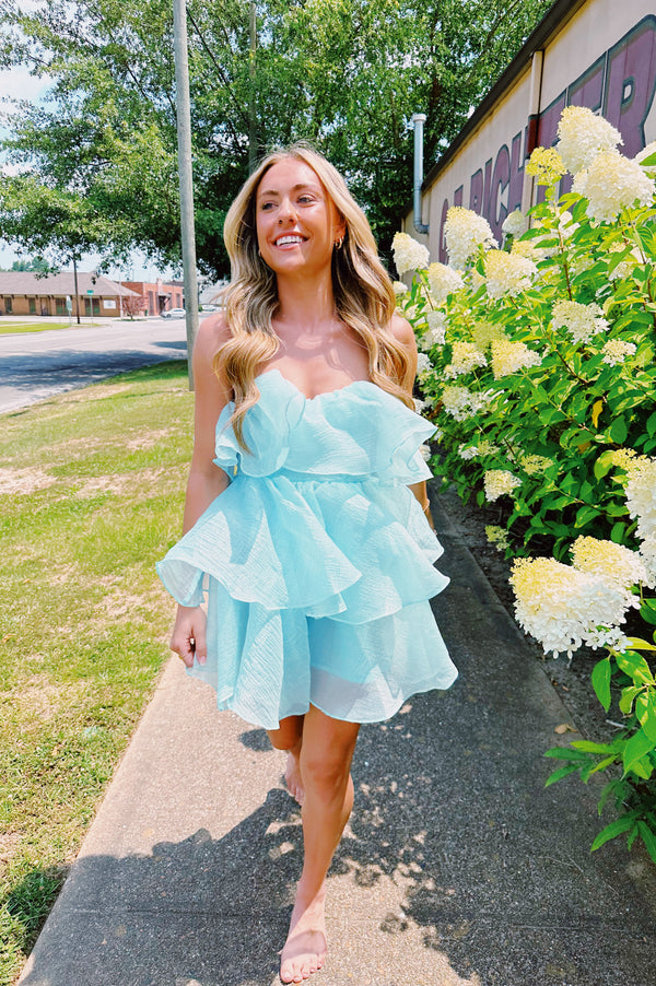 Cloud 9 Blue Dress