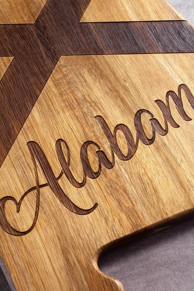 Alabama Wooden Cutting Boards