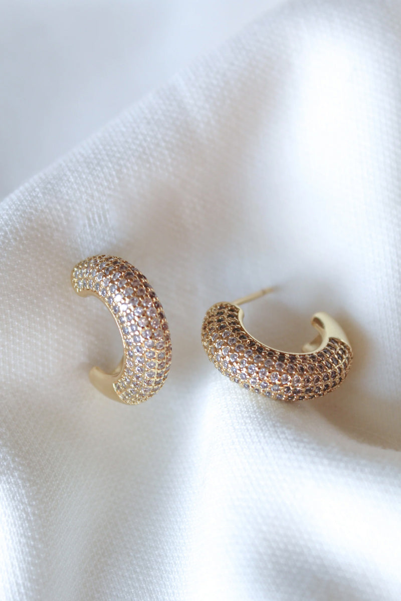 Sax 14k GF Hoops