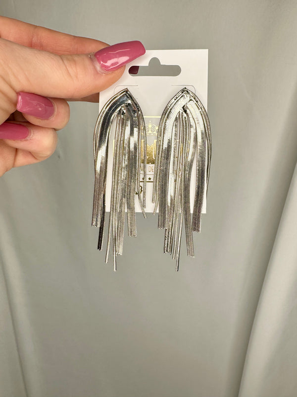 Dancer Chain Fringe Earrings