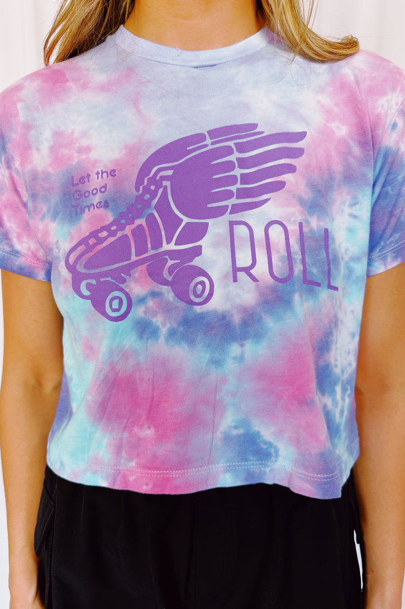 Good Times Roll Crop Tee