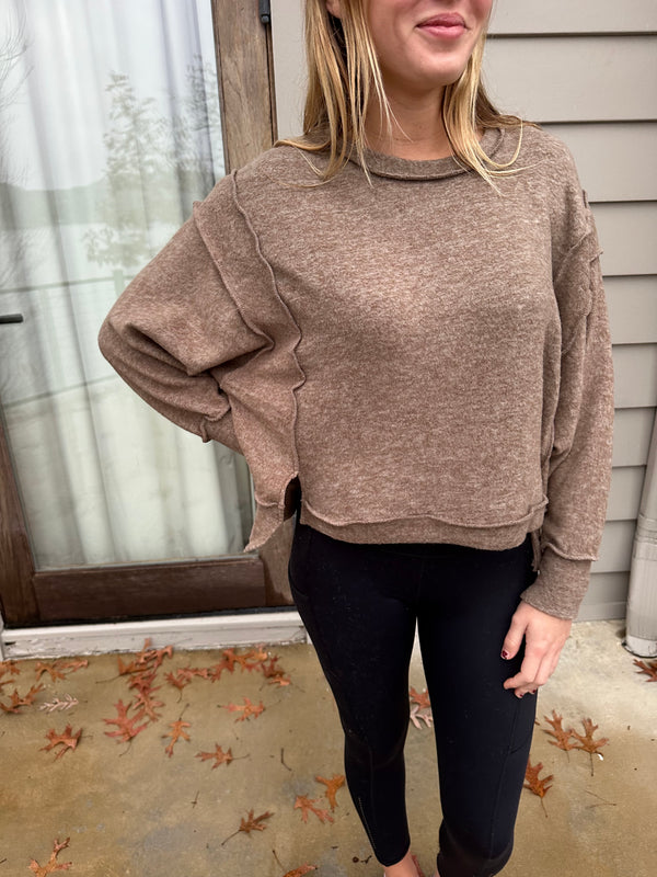 Melia Melange Sweater