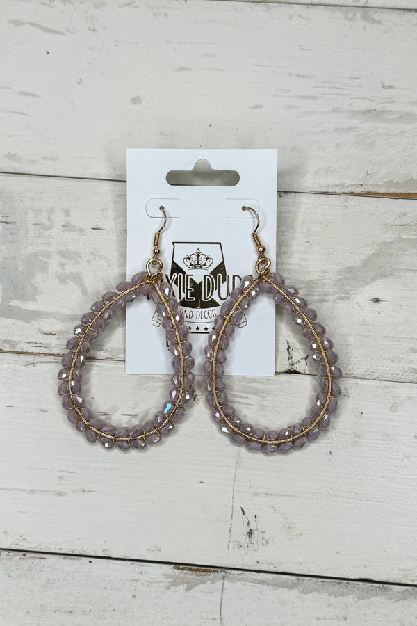 Pick These Purple Earrings