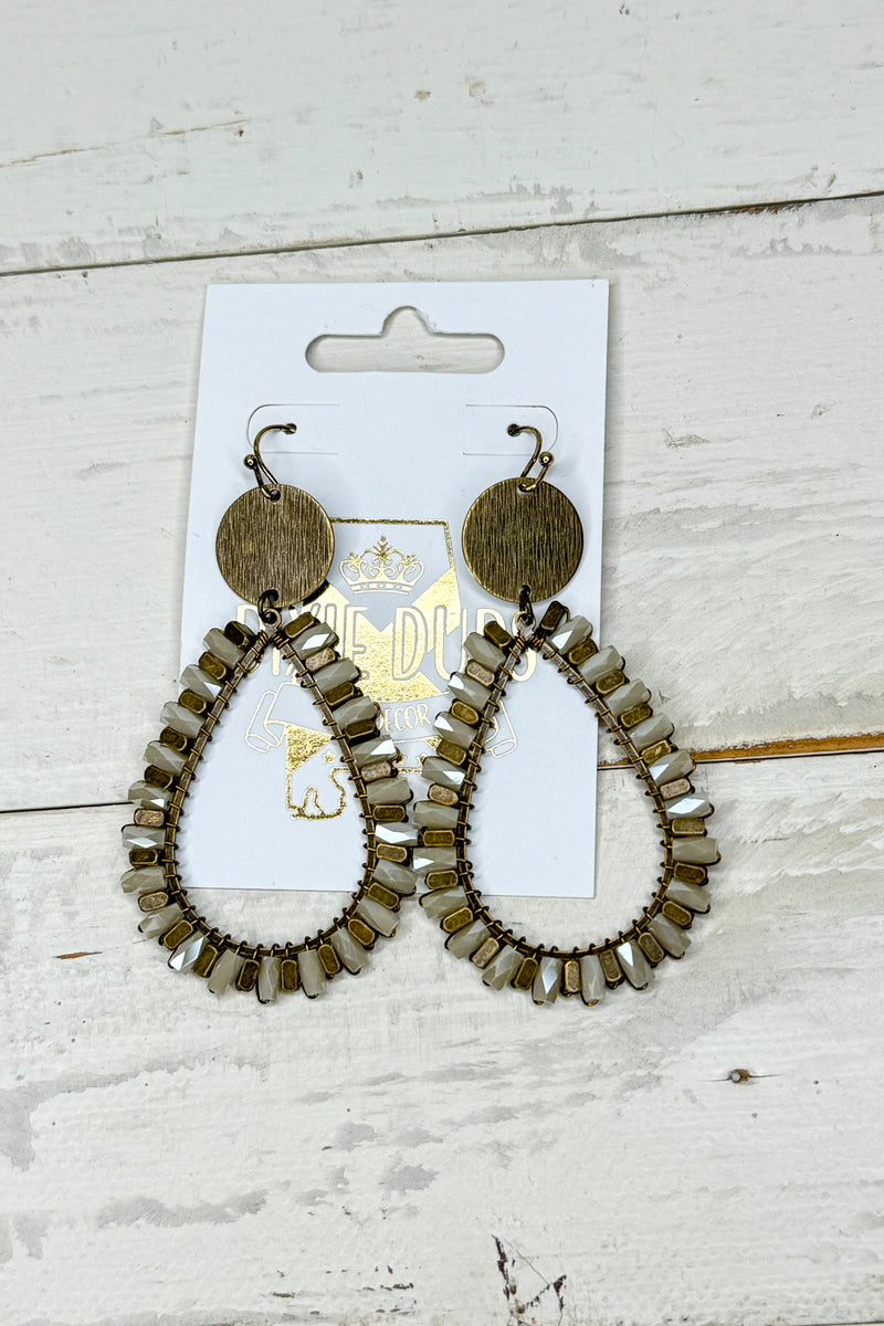 Egyptian Teadrop Earrings