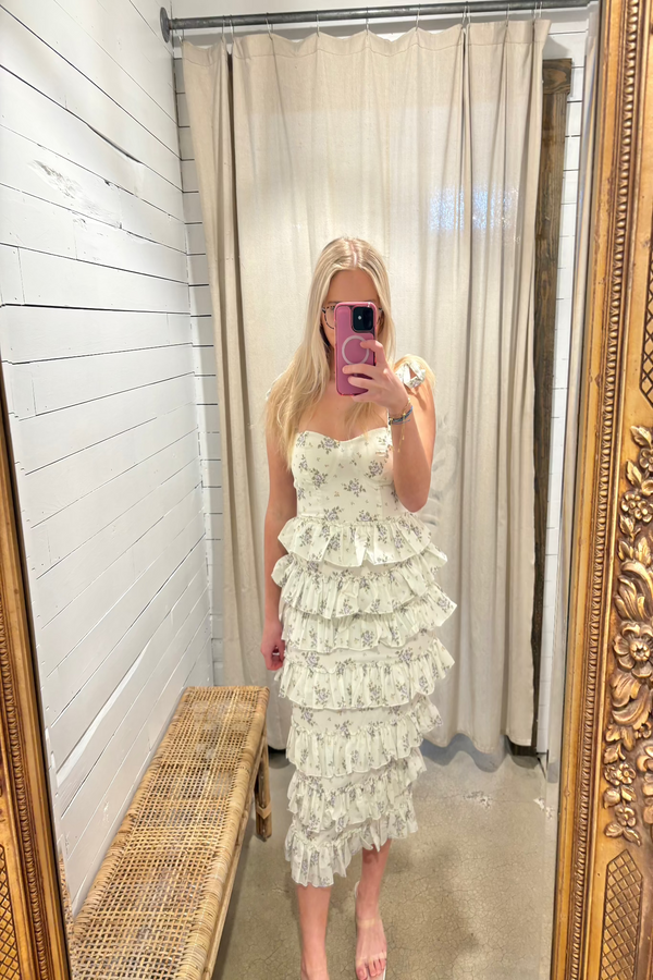 Princess Victoria Floral Maxi
