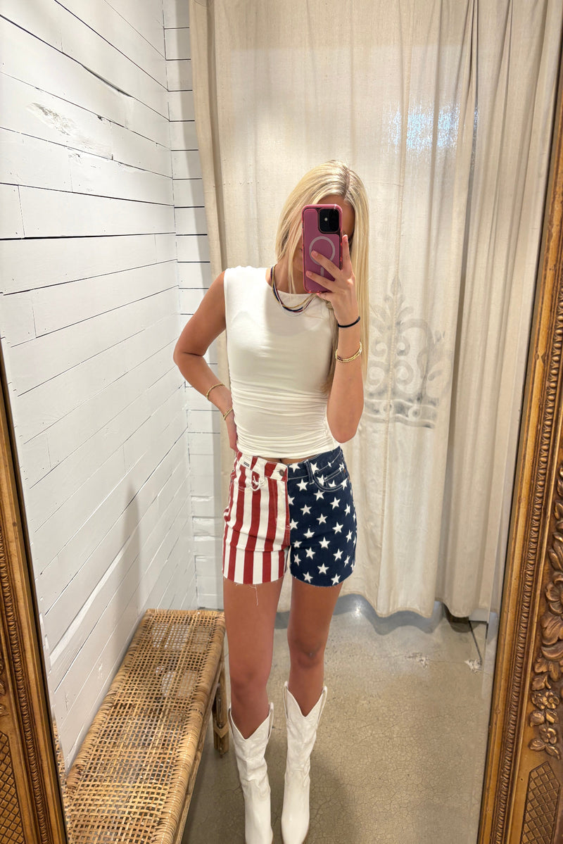 Americana Flag Shorts