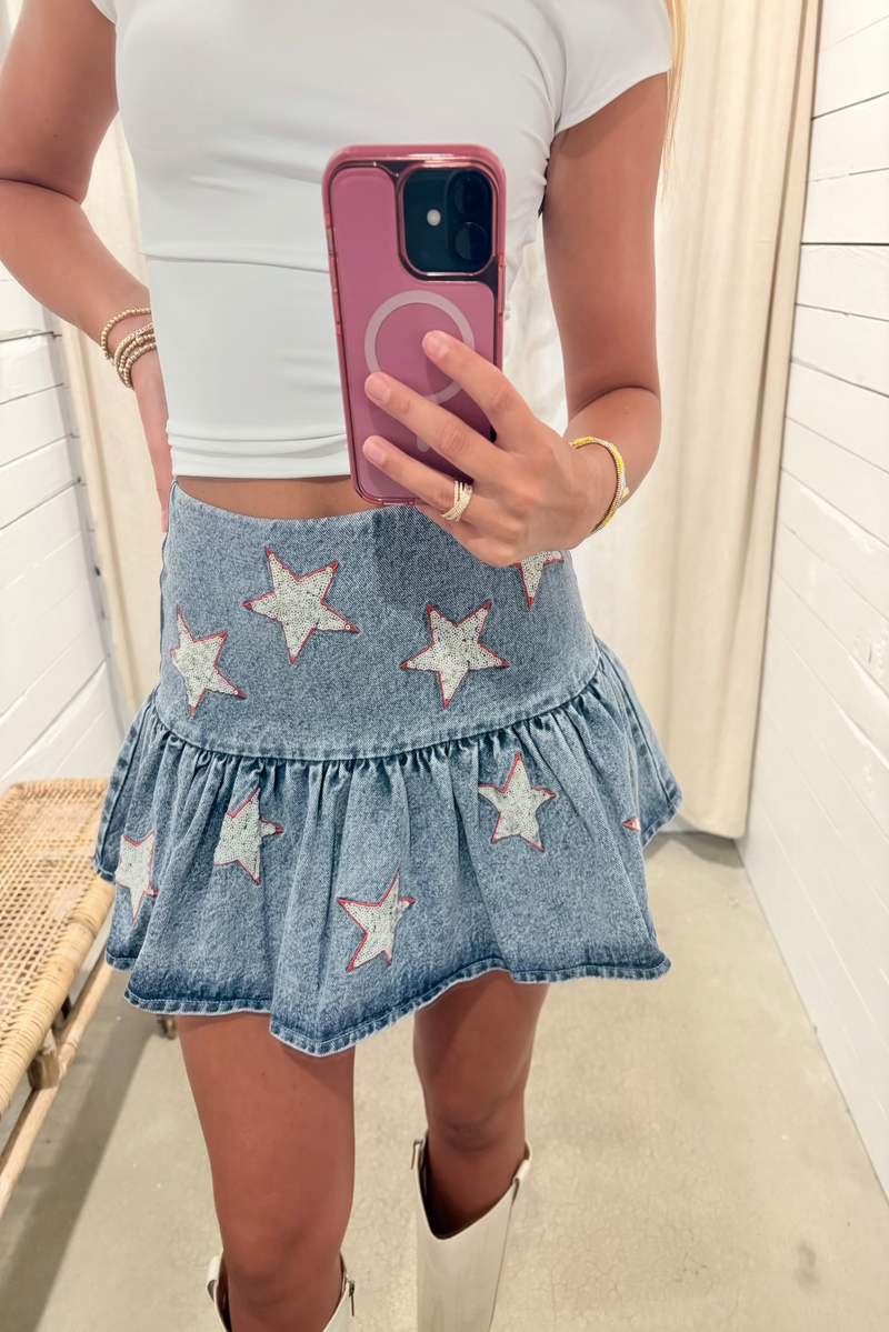 4th Of July Balloon Skirt