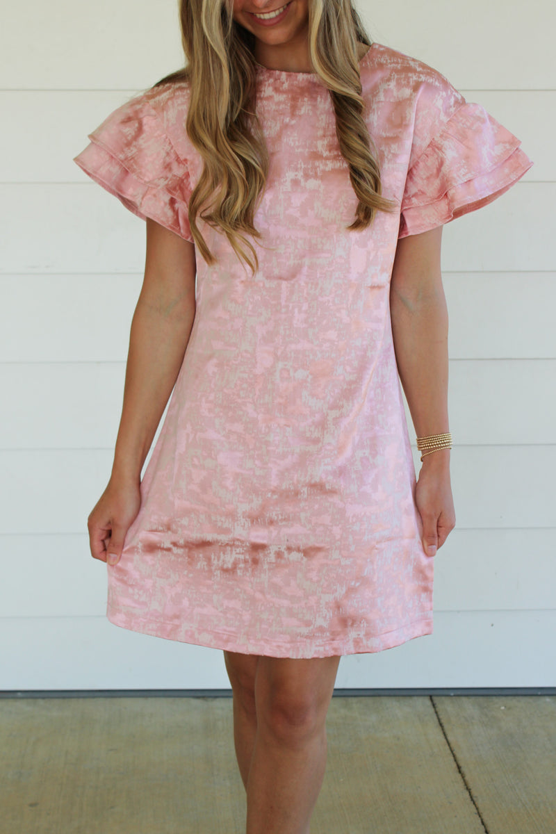 Melia Metallic Dress