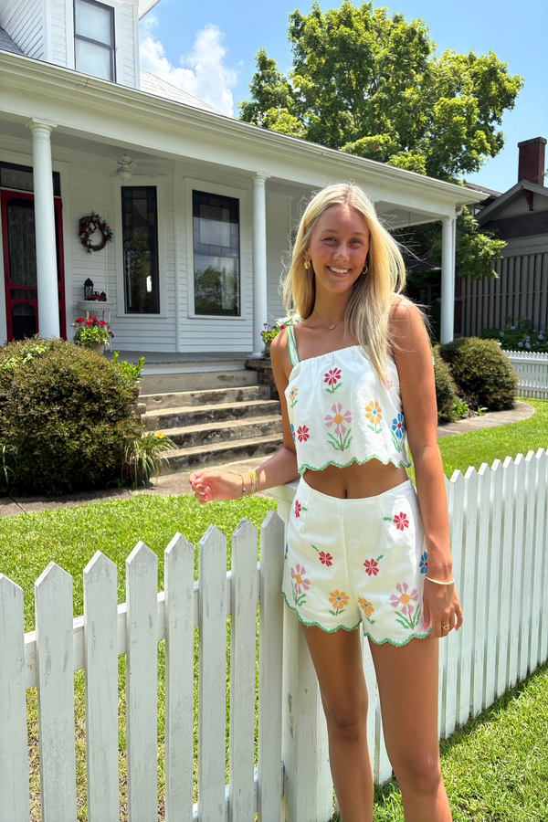 Eliza Embroidered Set