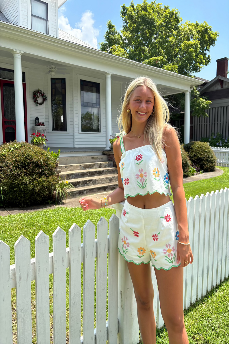 Eliza Embroidered Set