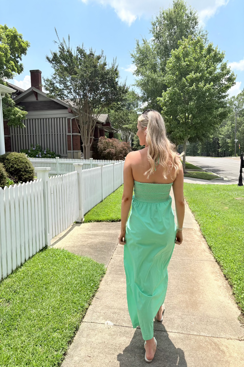 Maye Keyhole Maxi Dress