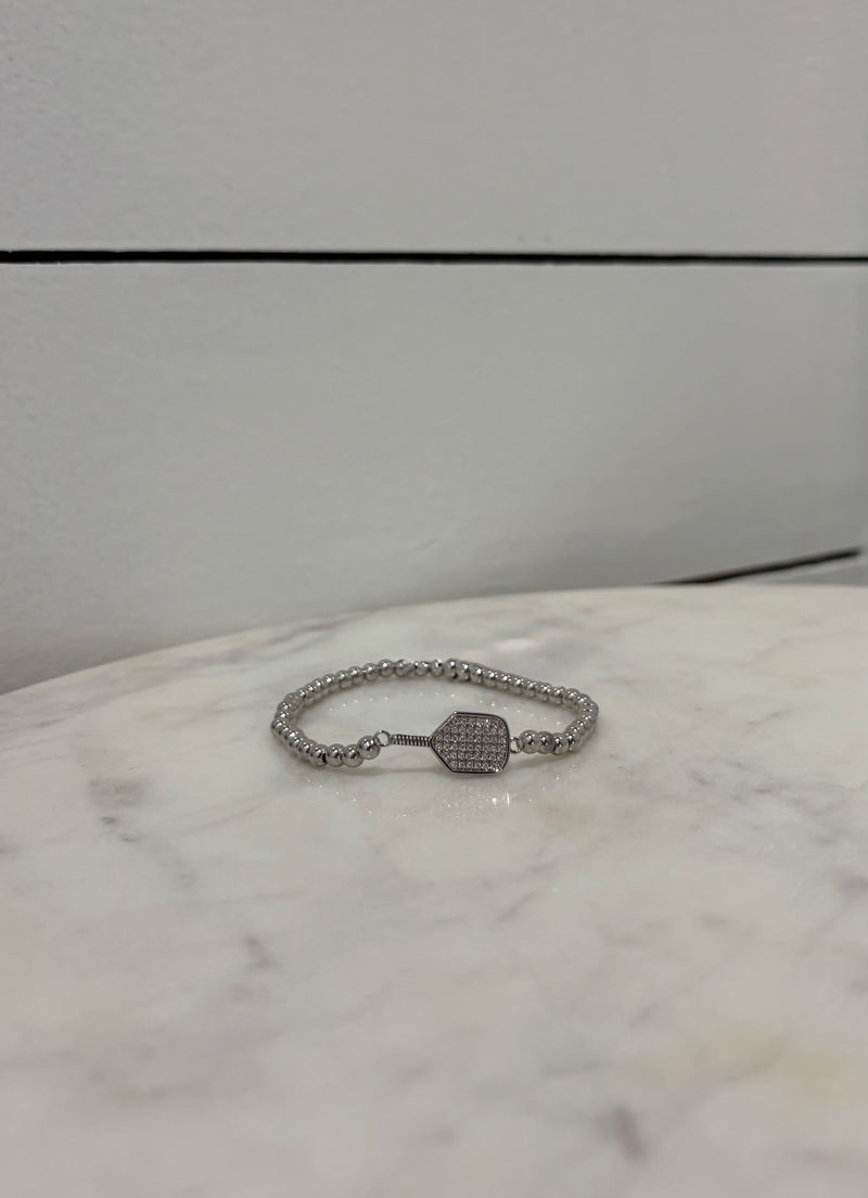 Pickleball 18k Gold Bracelets