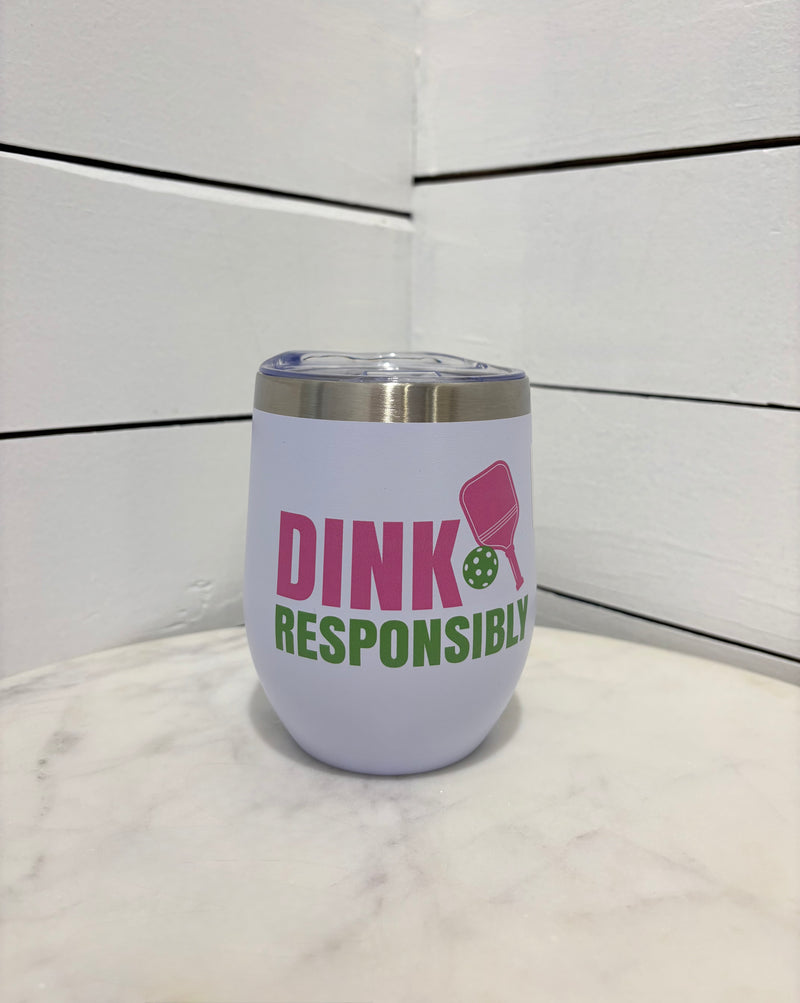 Pickleball Wine Tumblers