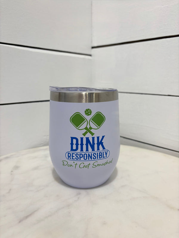 Pickleball Wine Tumblers