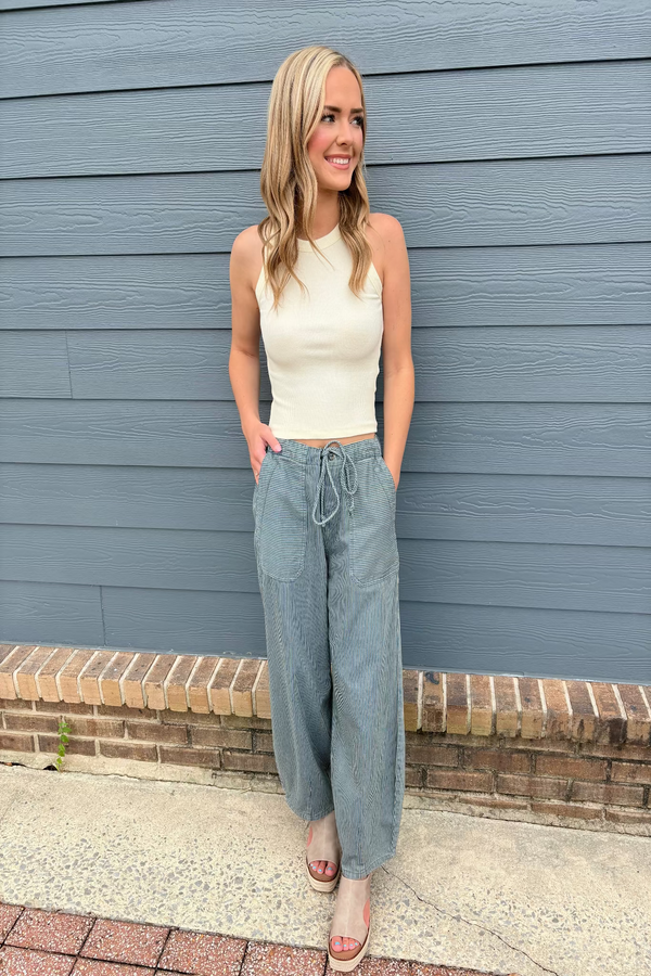 Posey Parachute Denim Pants