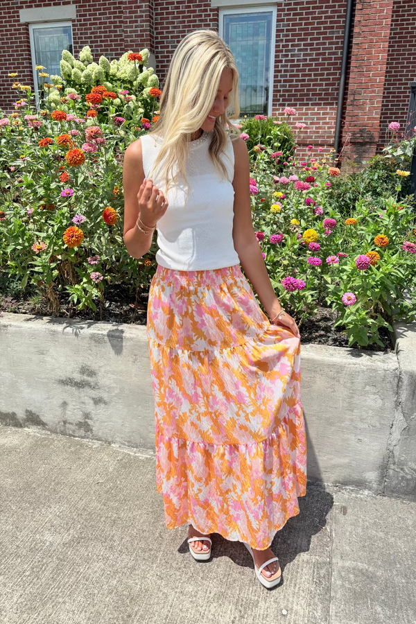 Sadie Spring Blooms Skirt