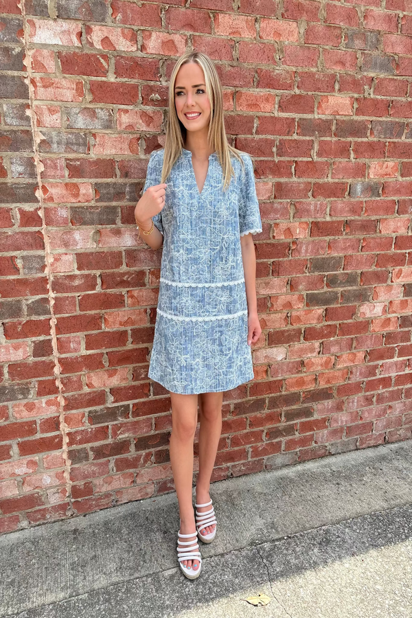 Sierra Scalloped Dress