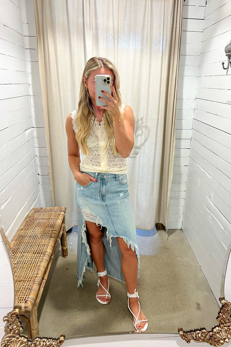 Jessie Denim Skirt