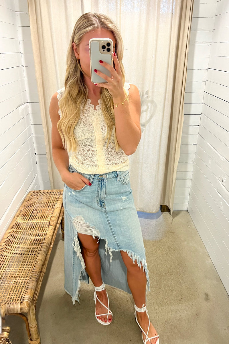 Jessie Denim Skirt