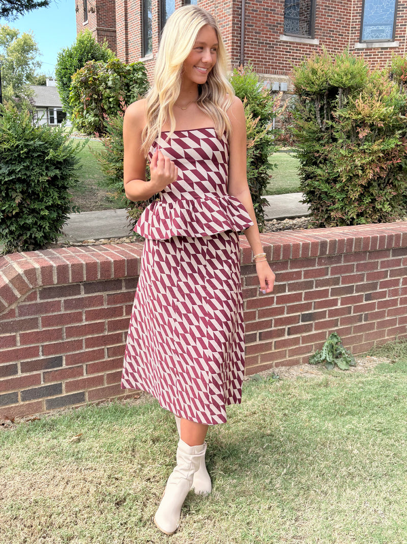Antonella Strapless Top