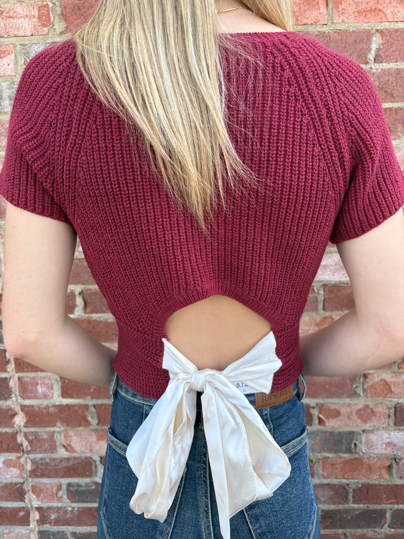 Bootie Bow Sweater