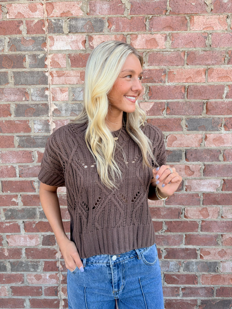 Cable Crush Sweater