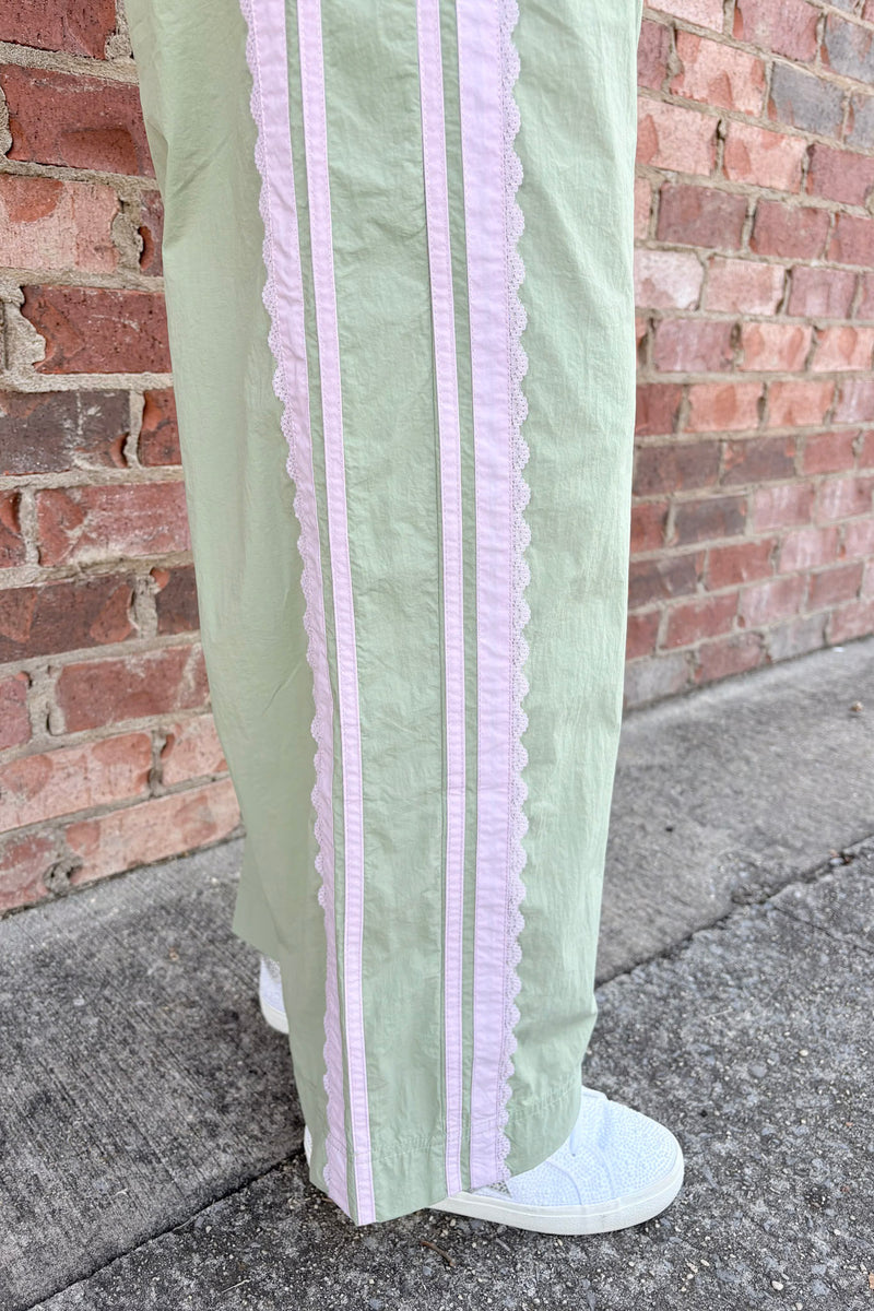Trisha Sage Track Pants