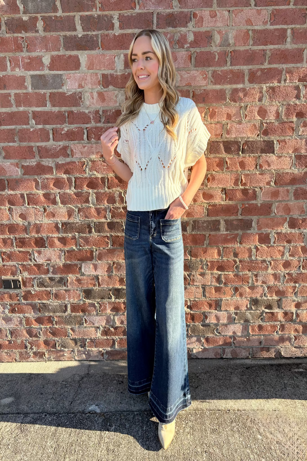 Kendra Cream Sweater