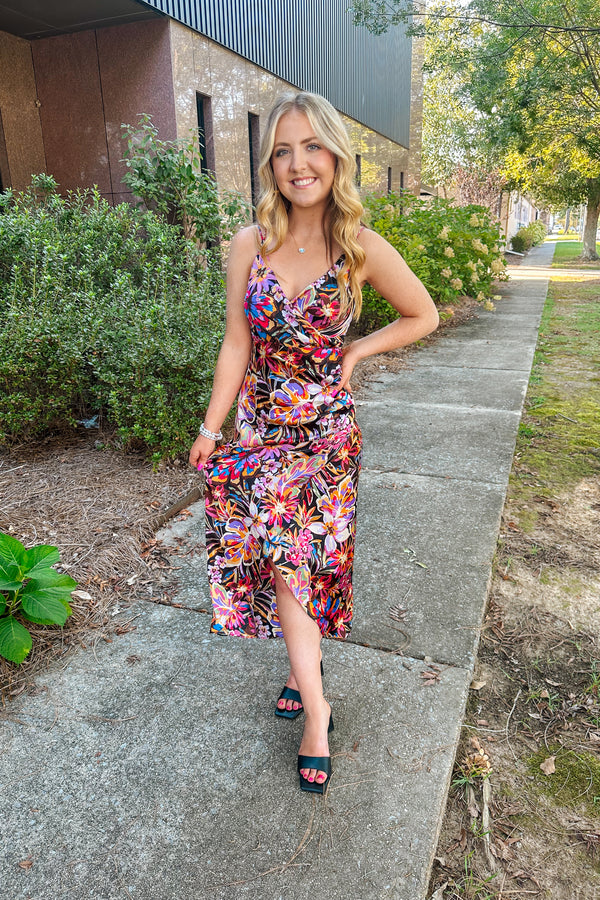 Night Festival Midi Dress