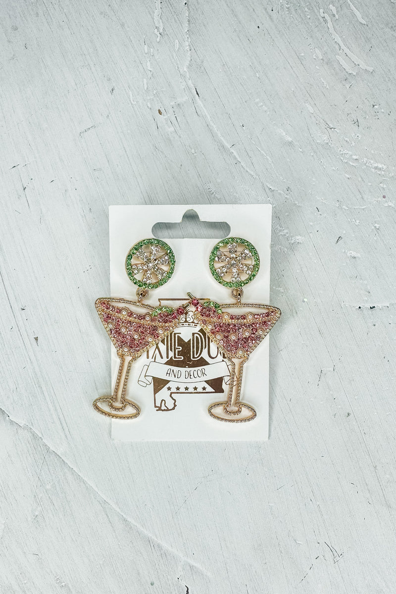 Cocktail Dangle Earrings
