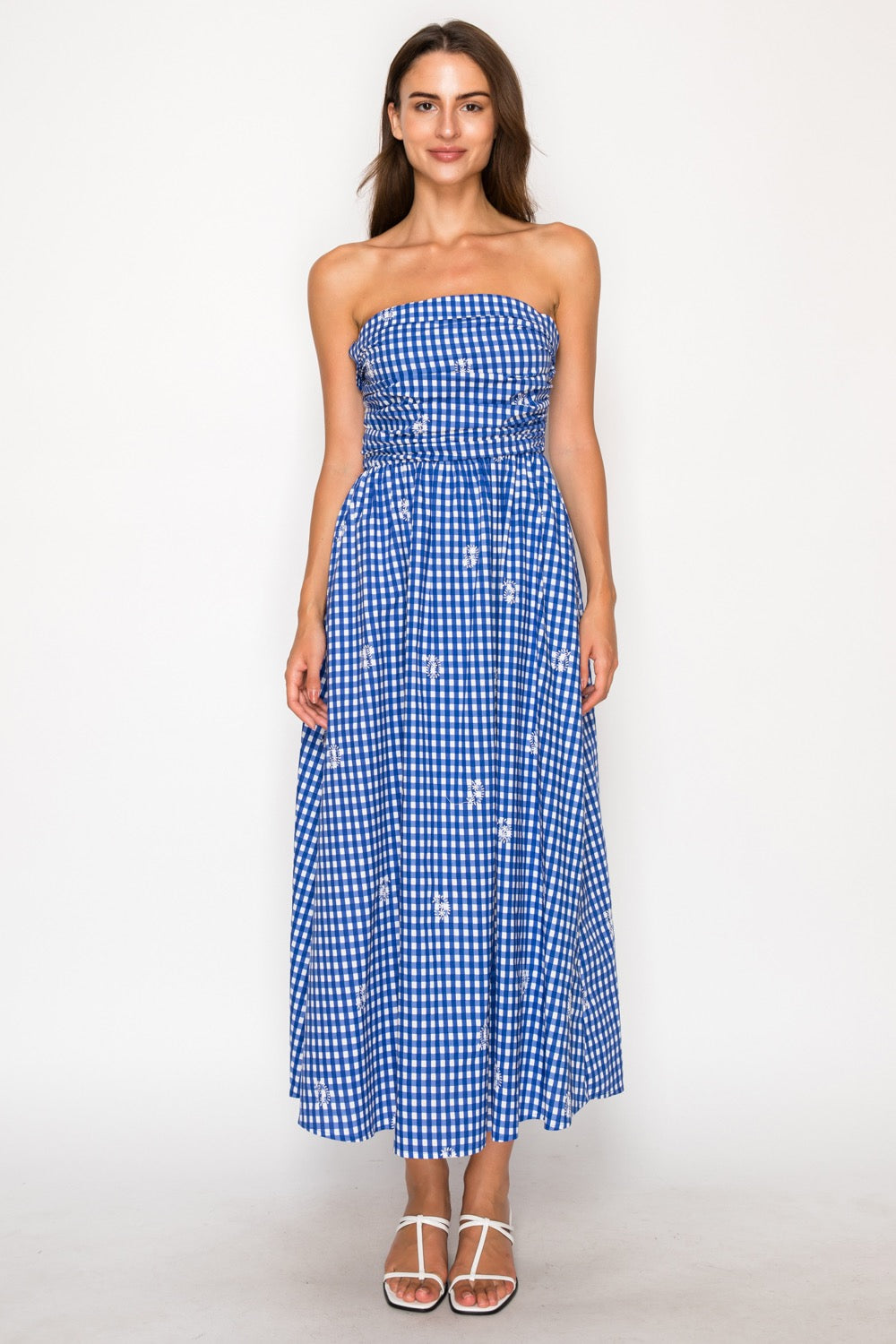 bluebell gingham mini dress Bennett Mini Dress 3X