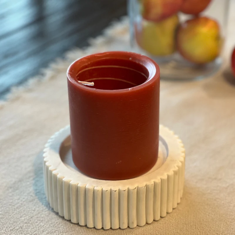 Small Spiral Light Candles