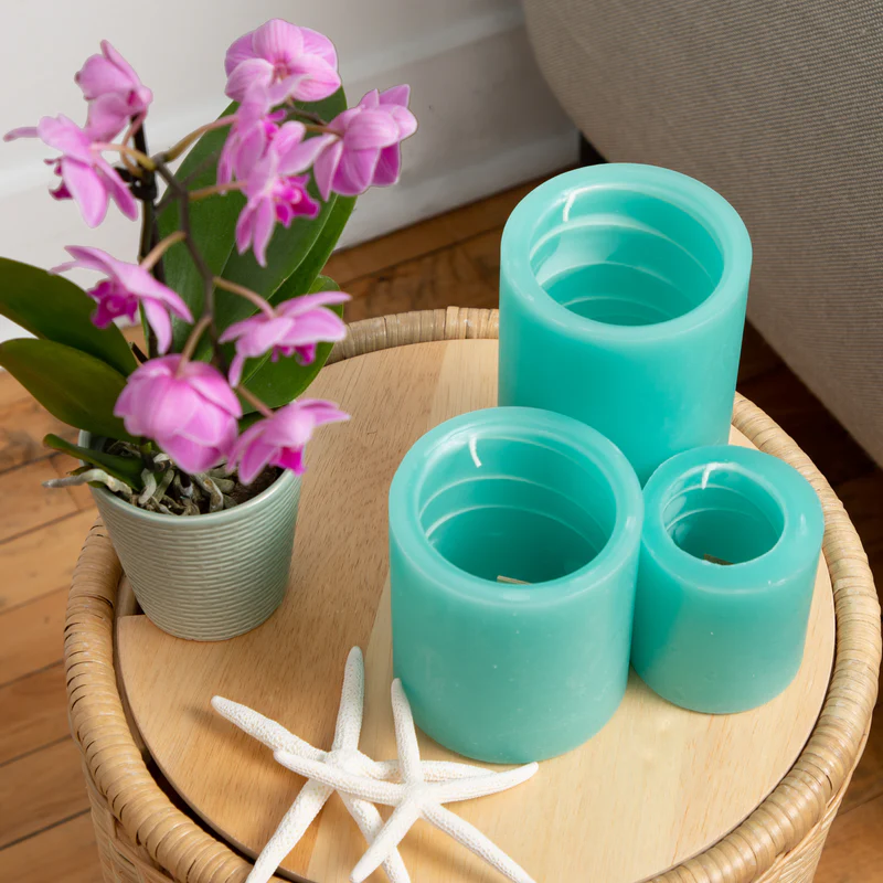 Small Spiral Light Candles