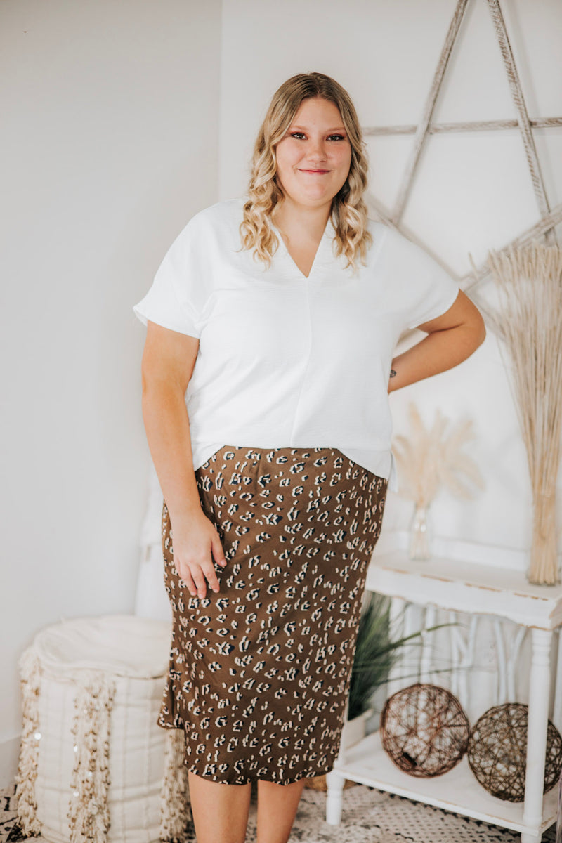 Lillian Leopard Skirt