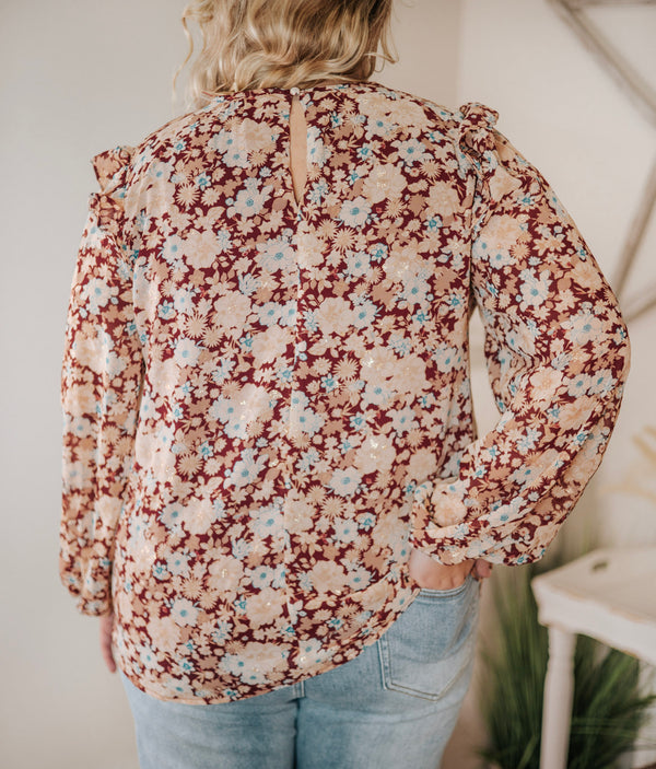 Finding You Floral Top