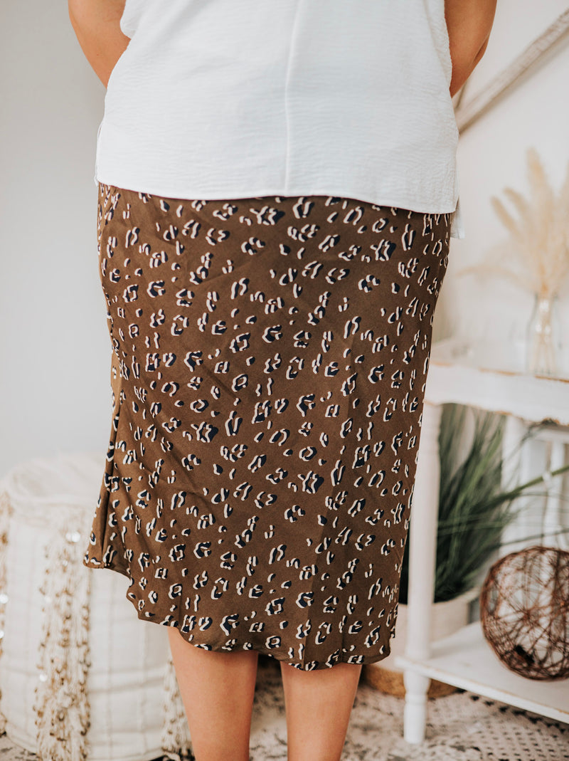 Lillian Leopard Skirt