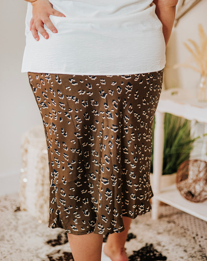 Lillian Leopard Skirt