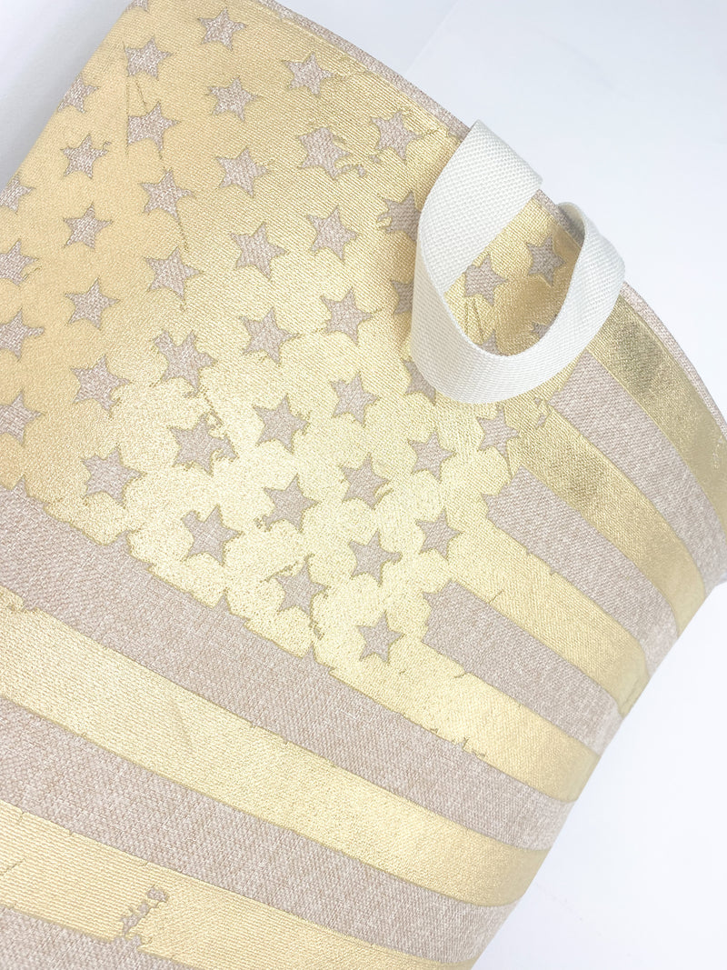 Tote Bag W/USA Flag