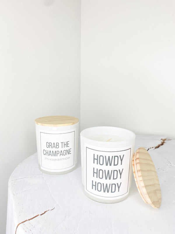 Howdy Candles