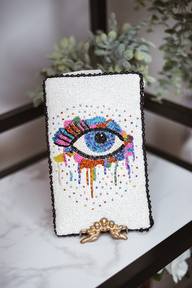 Eye Paint Cell Phone Purse