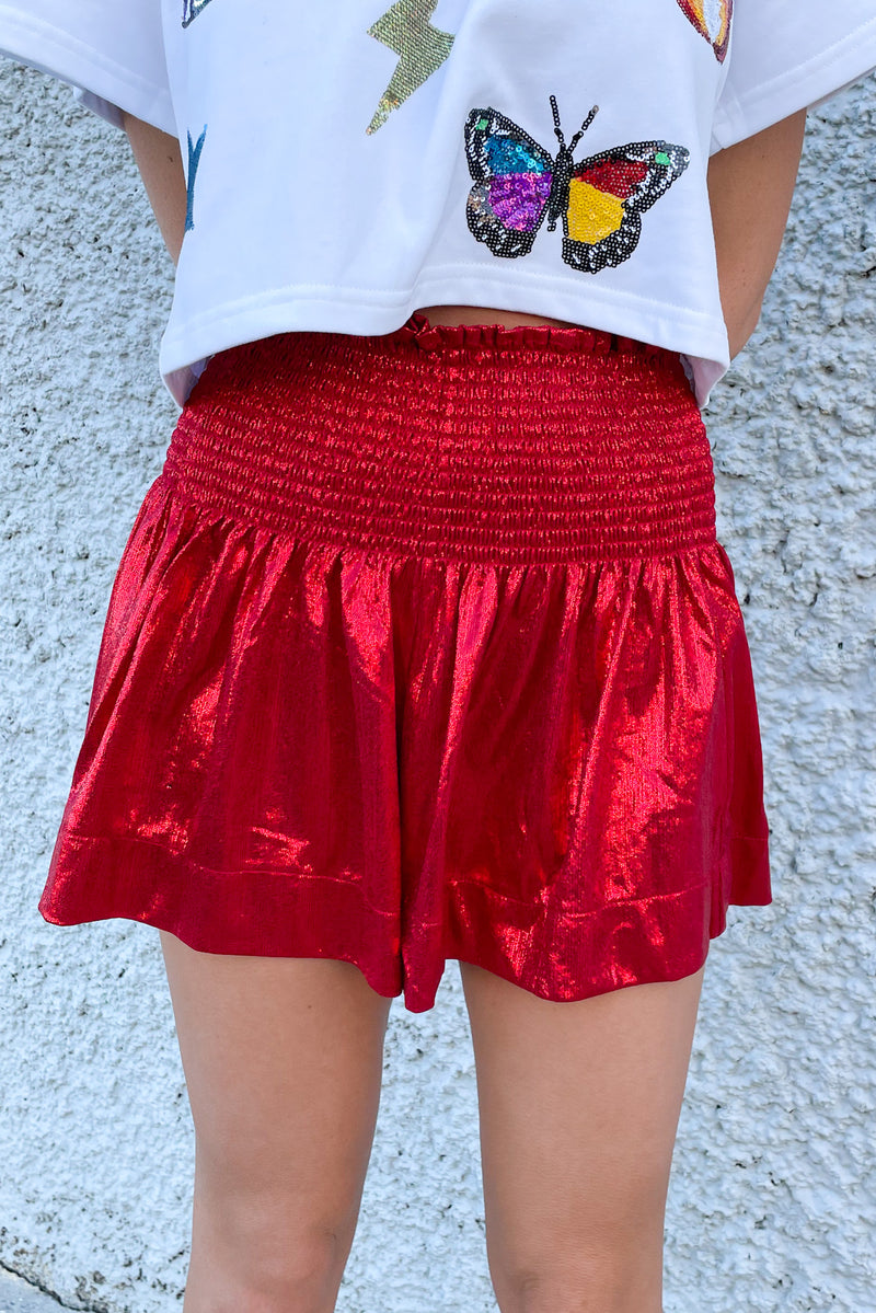 Queen Of Sparkles Swing Shorts