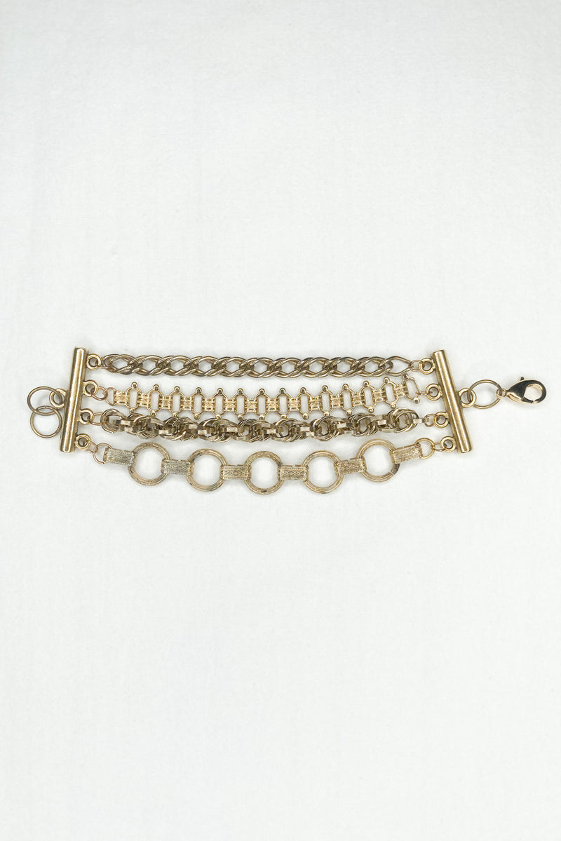 Gold Vintage Chain Bracelet