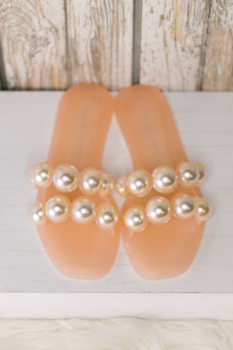 Put Your Pearls On Sandals