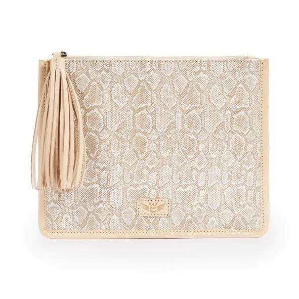 Anything Goes Beige Pouch